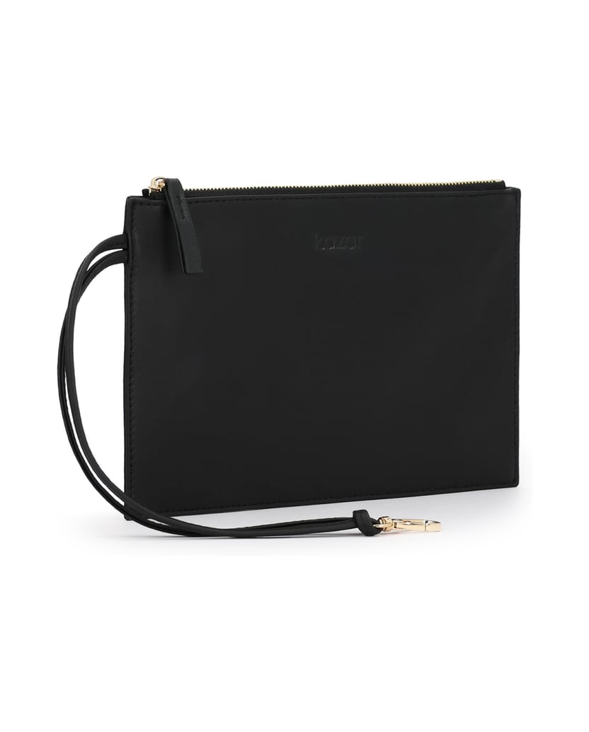 Kazar-Leather-purse-organizer-černá