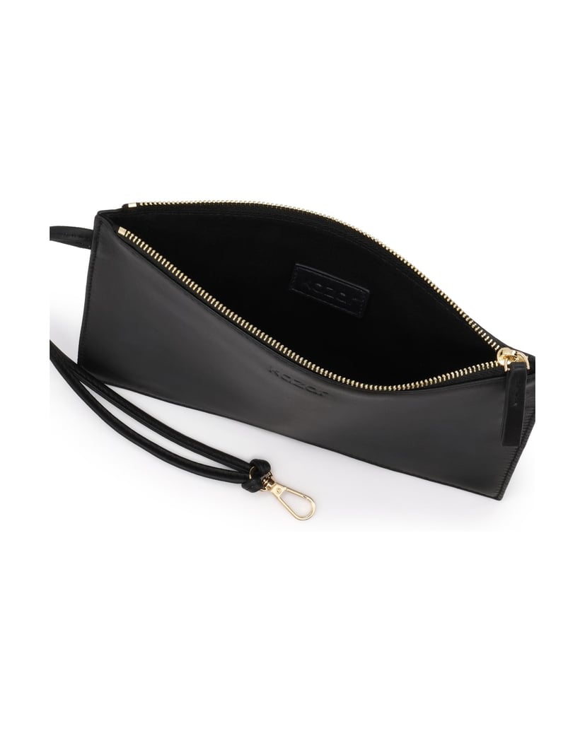 Kazar-Leather-purse-organizer-černá