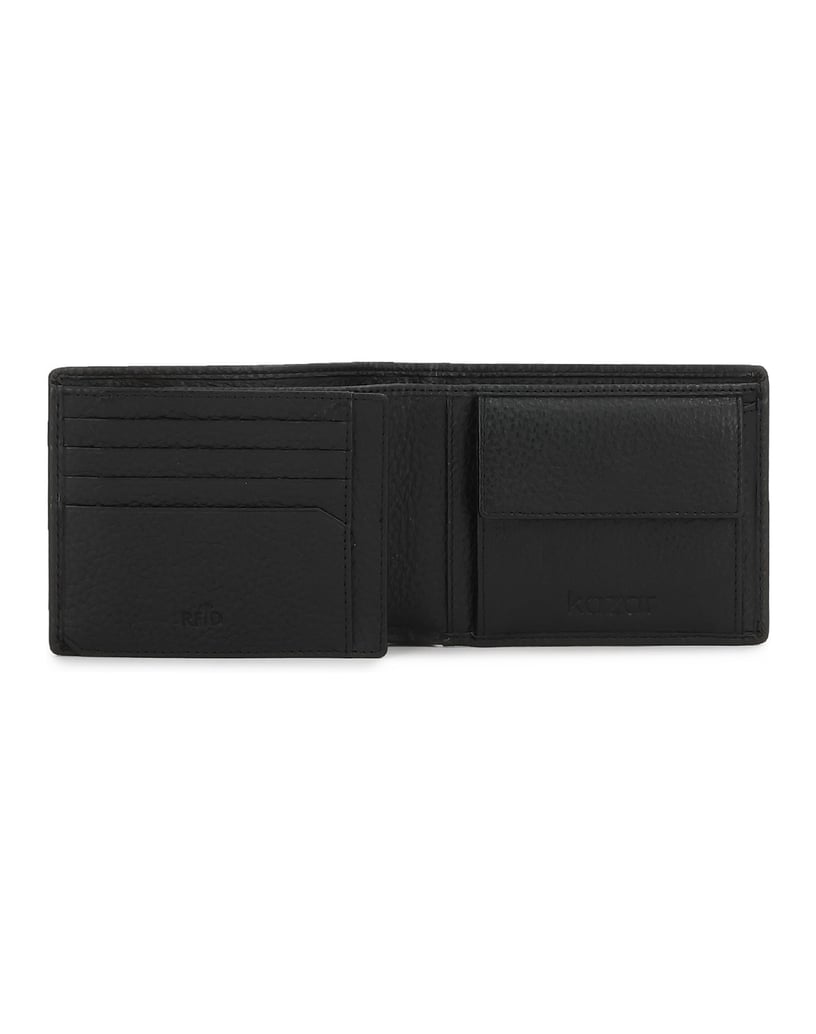Kazar-Minimalist-leather-wallet-čierna