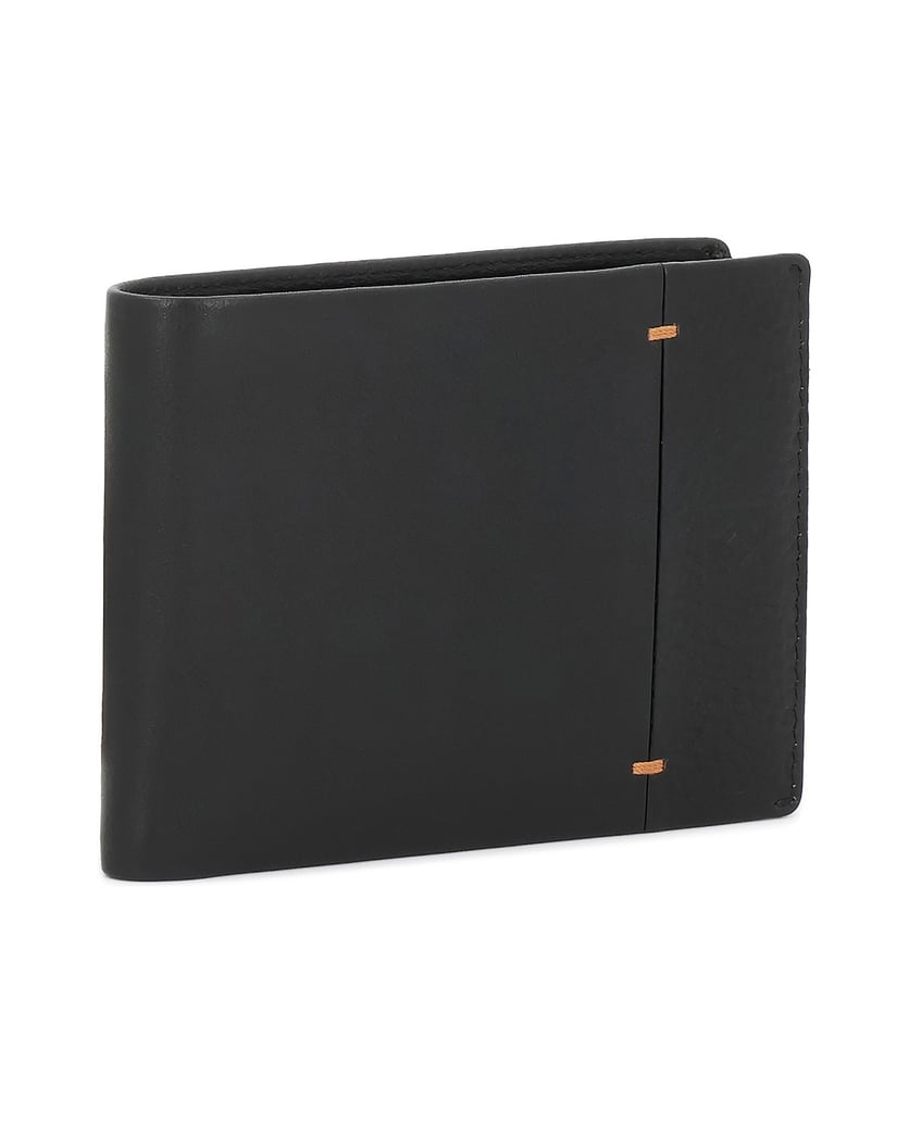 Kazar-Black-wallet-decorated-with-brown-threads-čierna