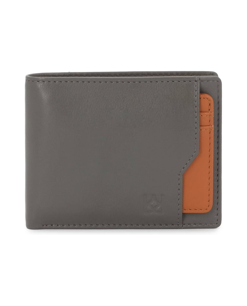 Kazar-Grey-wallet-with-removable-card-case-šedá