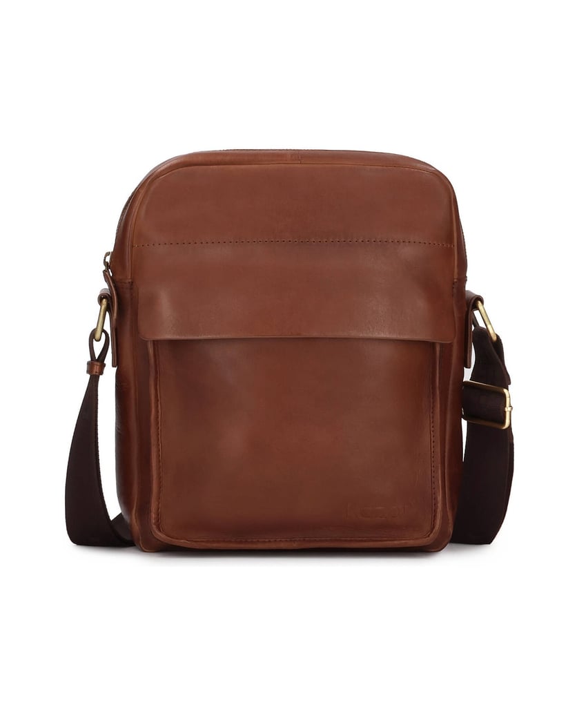 Kazar-Brown-shoulder-mailbag-hnedá