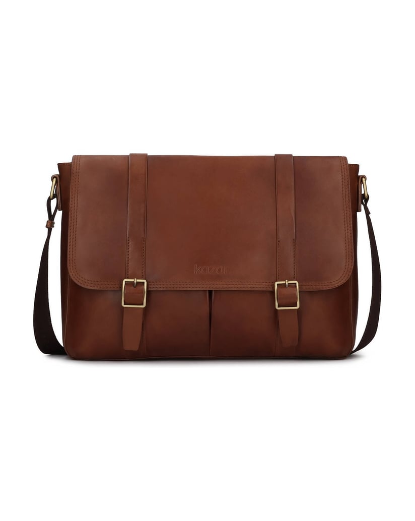 Kazar-Brown-shoulder-bag-with-laptop-pocket-hnedá