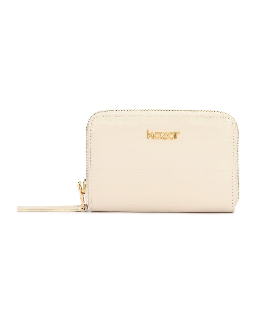 Kazar-Compact-wallet-in-embossed-leather-biela