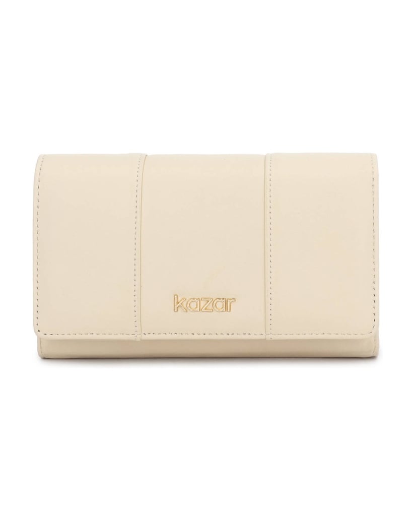 Kazar-Leather-wallet-in-light-color-béžová