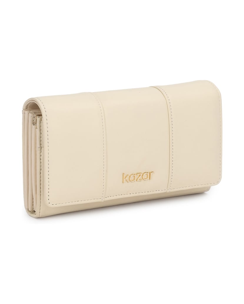 Kazar-Leather-wallet-in-light-color-béžová