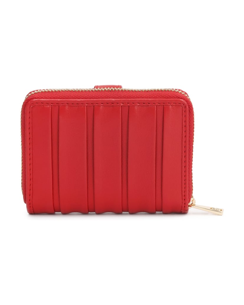 Kazar-Red-leather-women's-wallets-with-latch-and-card-compartments-červená