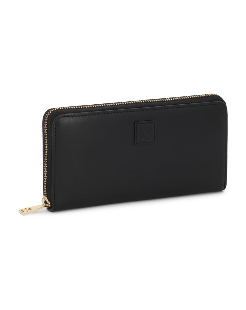 Kazar-Black-natural-leather-zippered-wallet-čierna