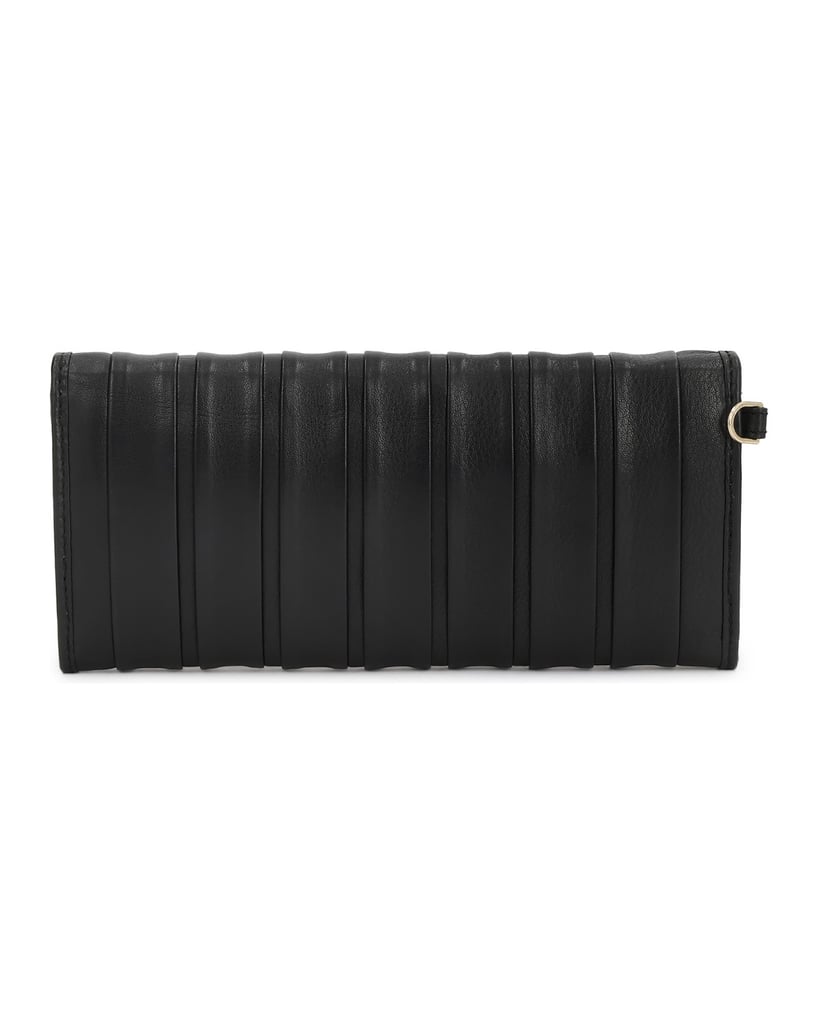 Kazar-Wallets-with-leather-tabs-and-belt-černá