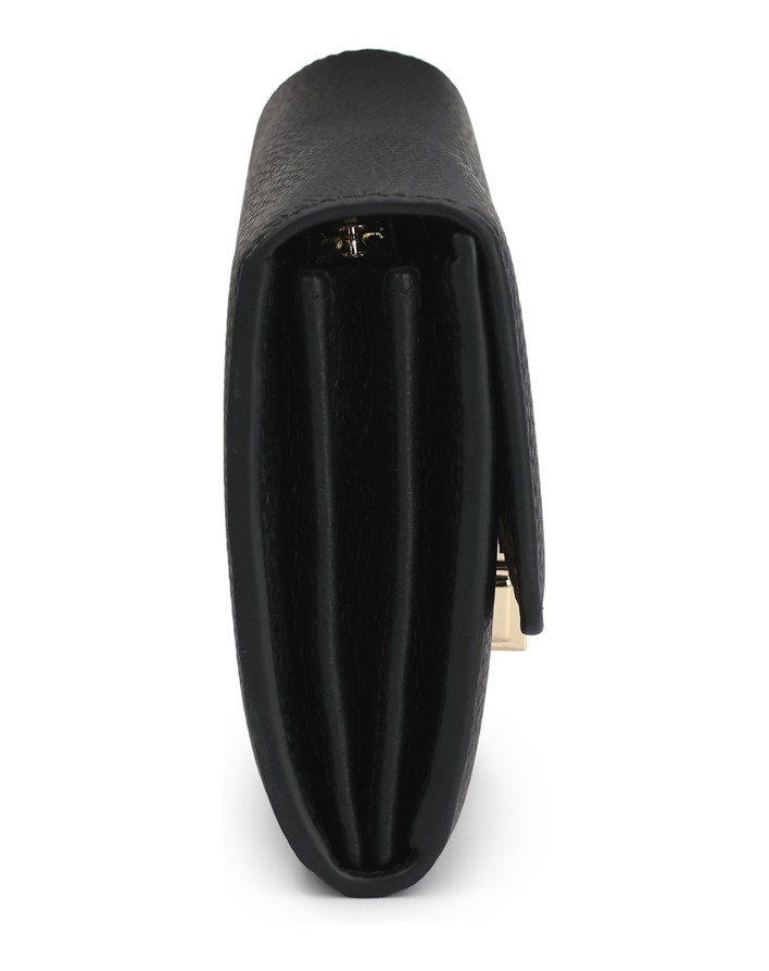 Kazar-Black-wallets-with-smart-clasp-černá
