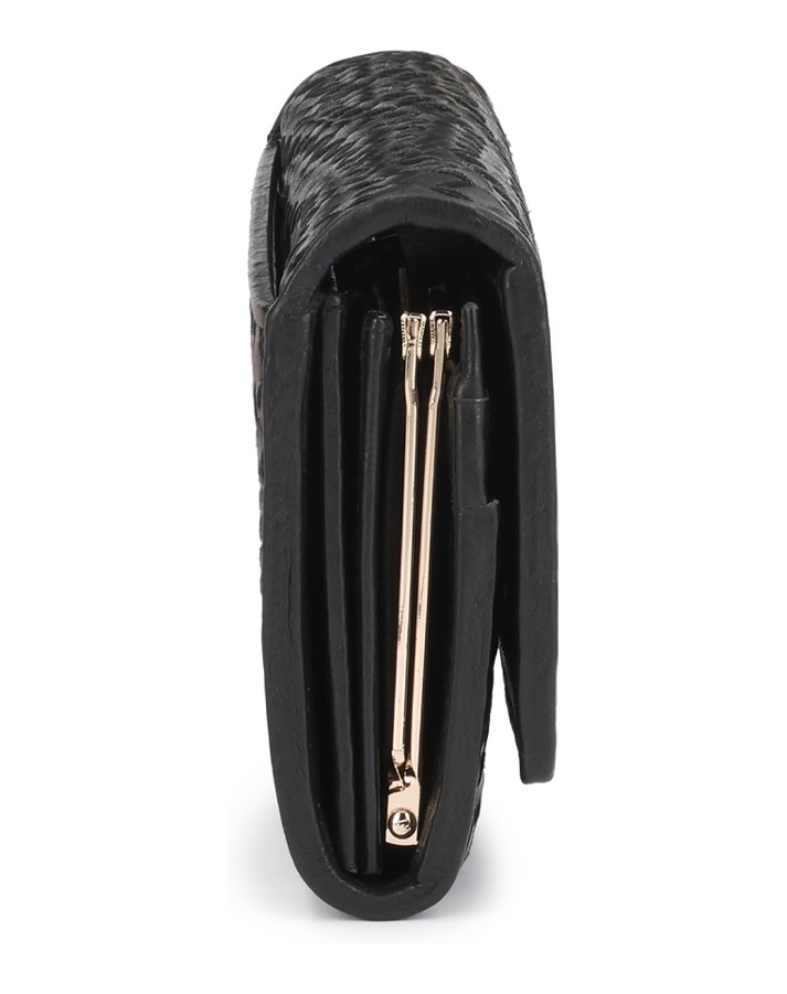 Kazar-Black-leather-wallets-with-striking-braid-and-logo-čierna