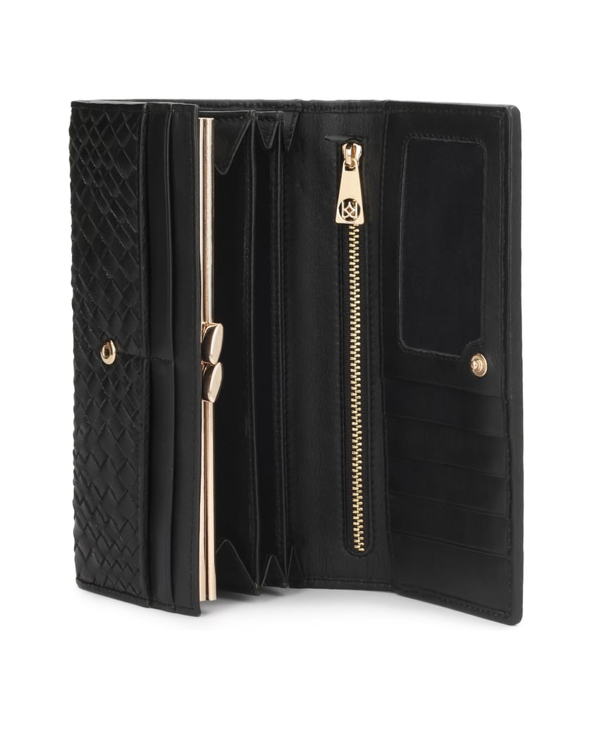 Kazar-Black-leather-wallets-with-striking-braid-and-logo-čierna