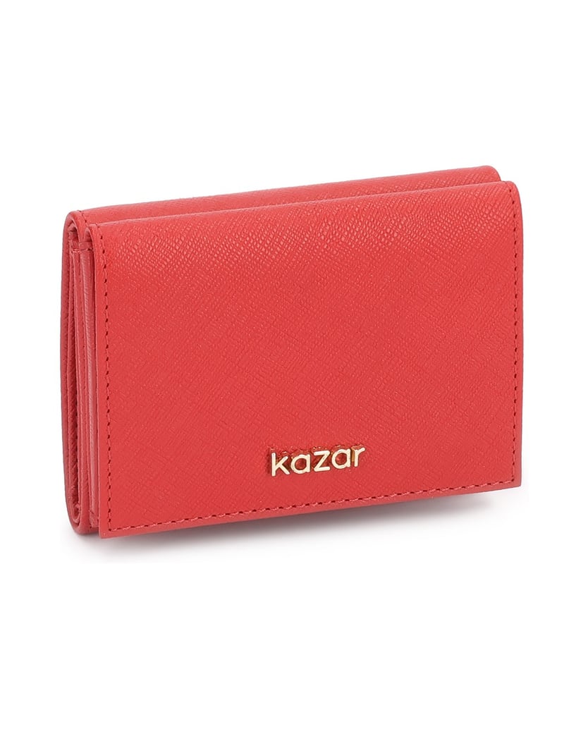 Kazar-Stylish-red-wallets-in-genuine-leather-červená