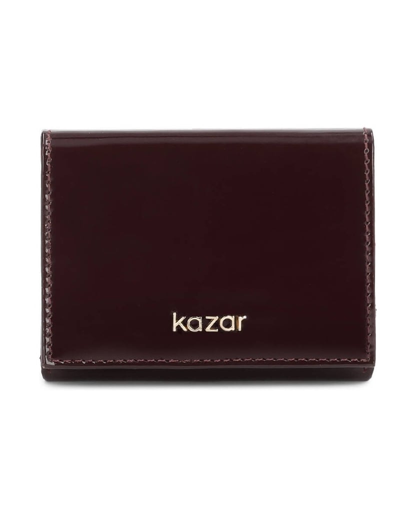 Kazar-Small-wallets-in-patent-leather-Maroon-červená