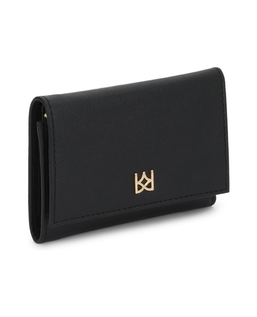 Kazar-Leather-wallet-in-black-with-monogram-and-functional-interior-čierna