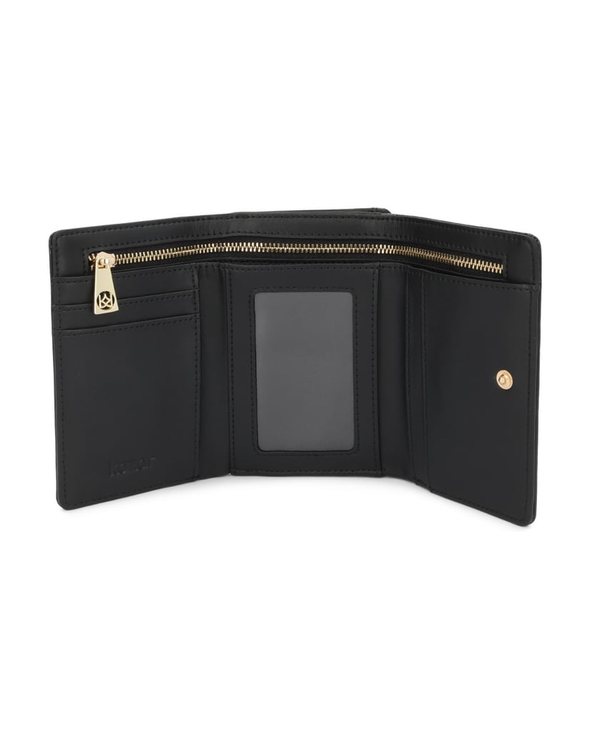 Kazar-Black-women's-wallet-in-embossed-leather-černá