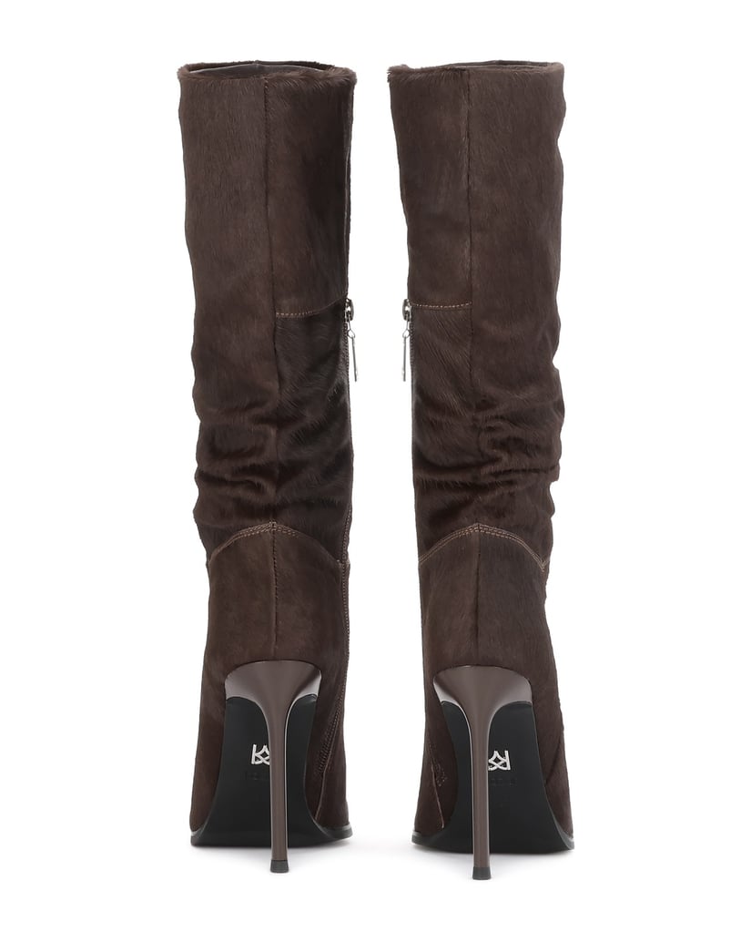 Kazar-Creased-high-boots-in-leather-with-natural-hair-finish-tmavě-hnědá