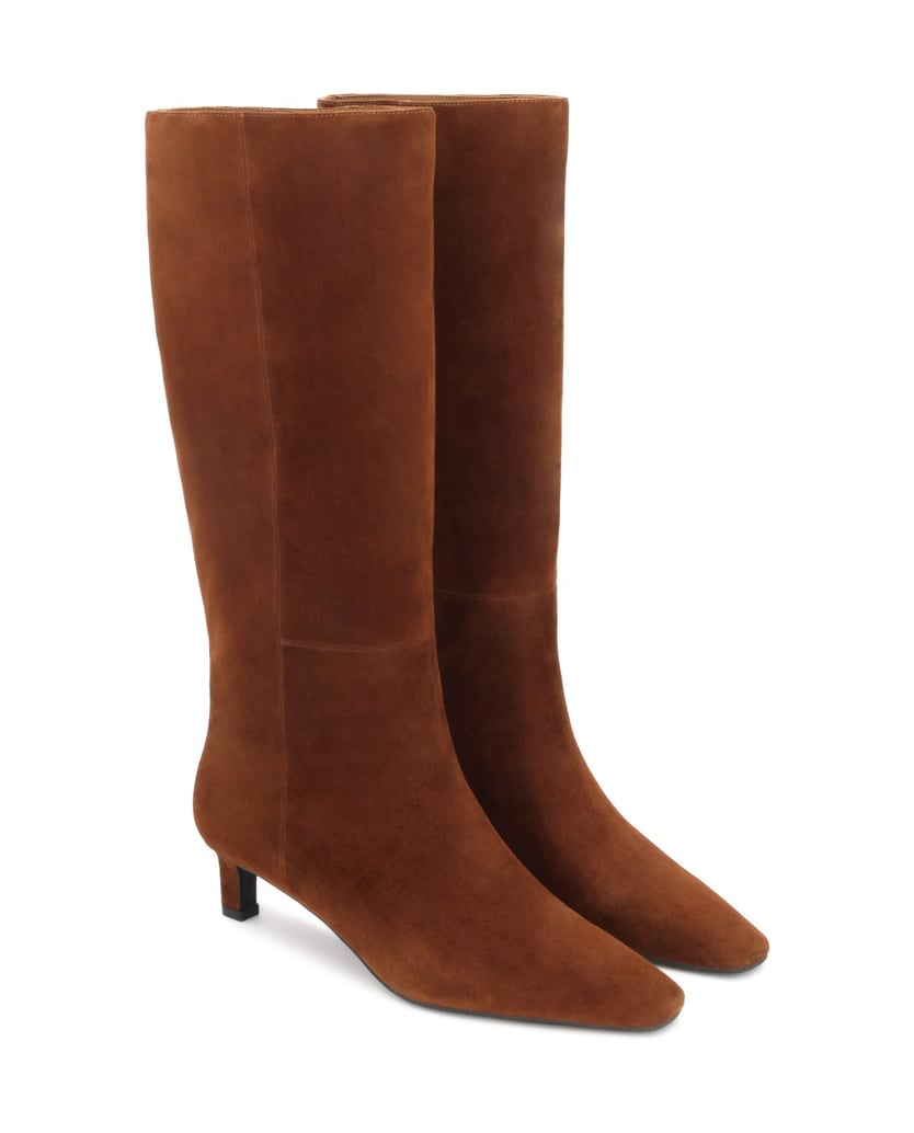 Kazar-Light-brown-suede-high-boots-with-low-heel-velbloudí