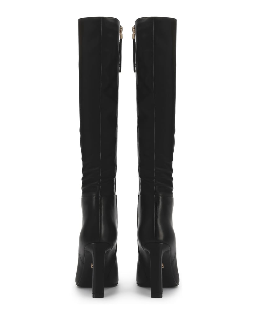 Kazar-Black-genuine-leather-high-boots-with-a-stiletto-heel-černá