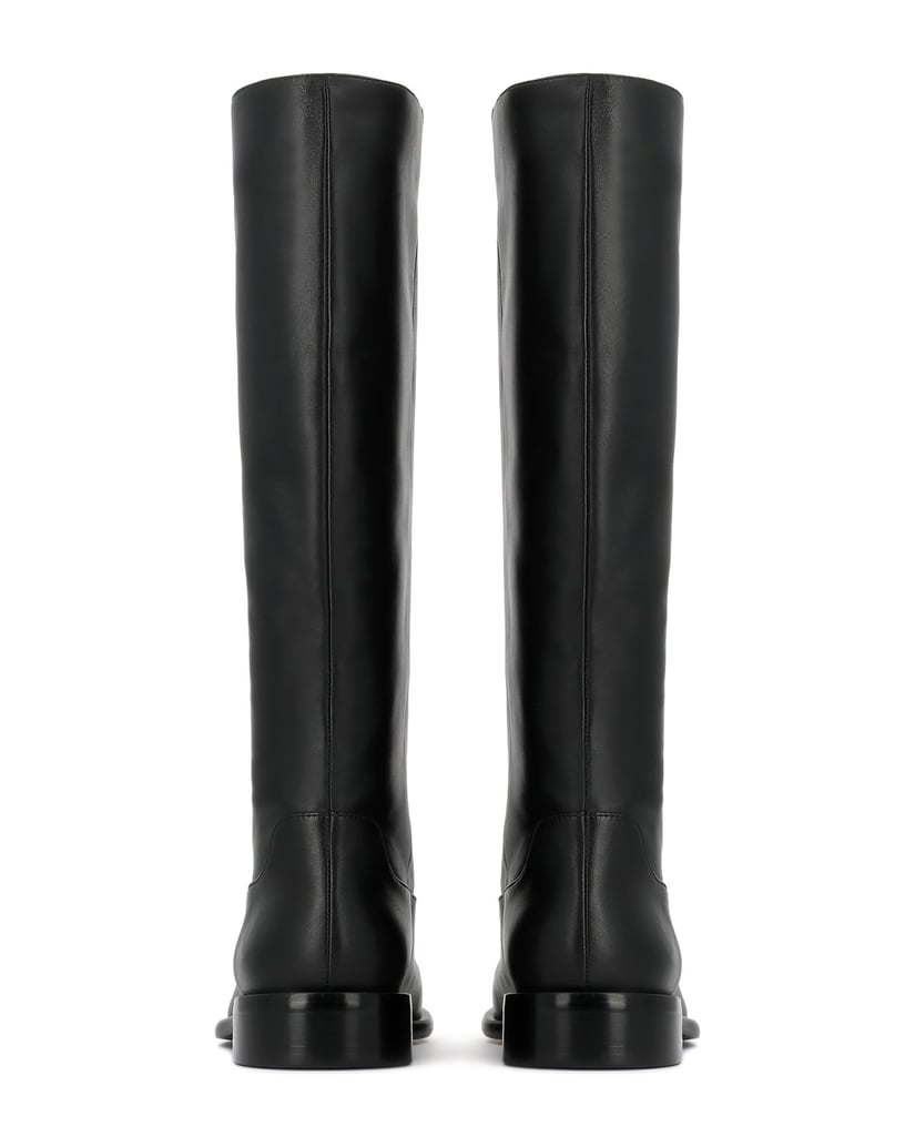 Kazar-High-boots-with-a-slip-on-upper-čierna