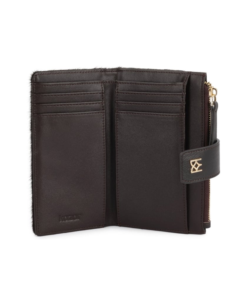 Kazar-Dark-brown-wallet-in-genuine-leather-and-leather-with-natural-hair-finish-tmavá-hnedá