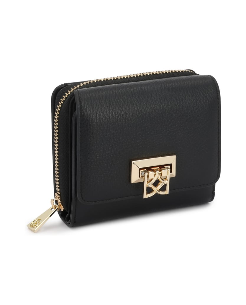 Kazar-Small-leather-wallet-with-three-sections-černá