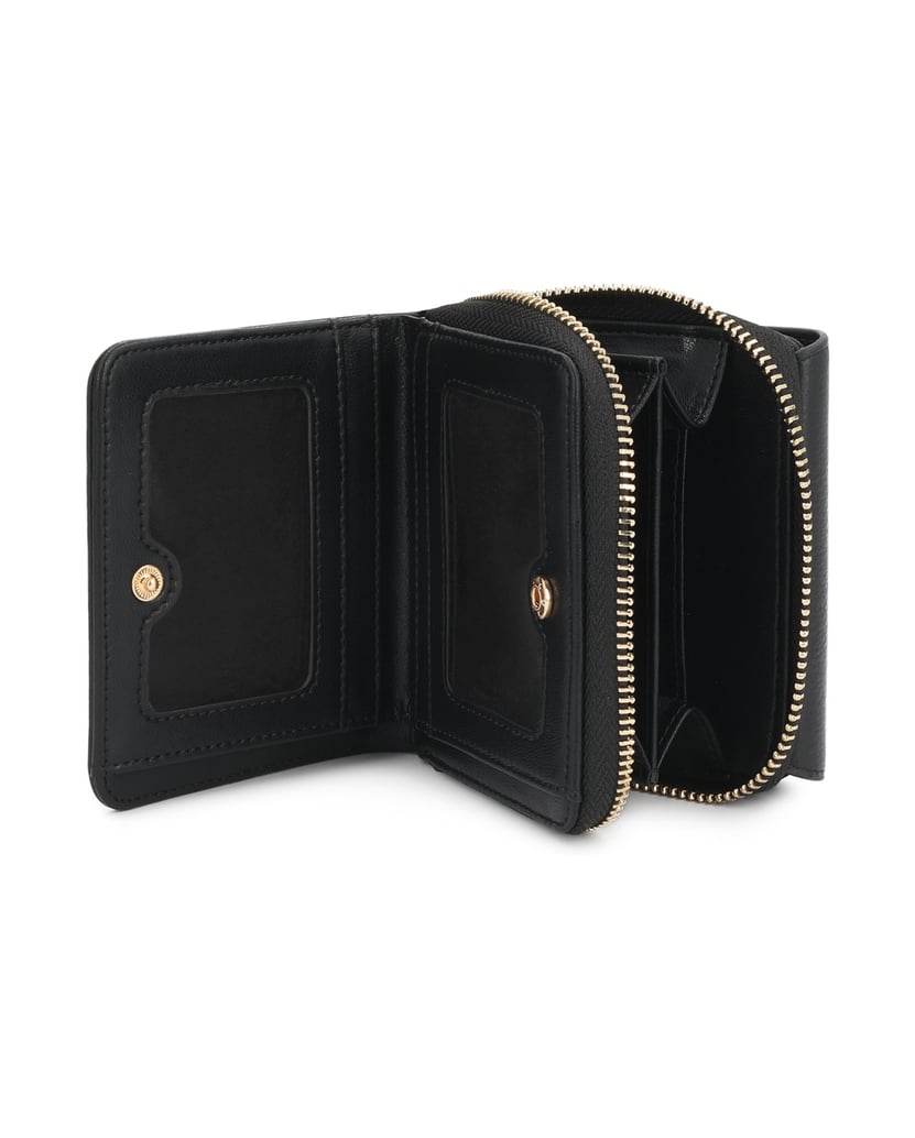 Kazar-Small-leather-wallet-with-three-sections-černá