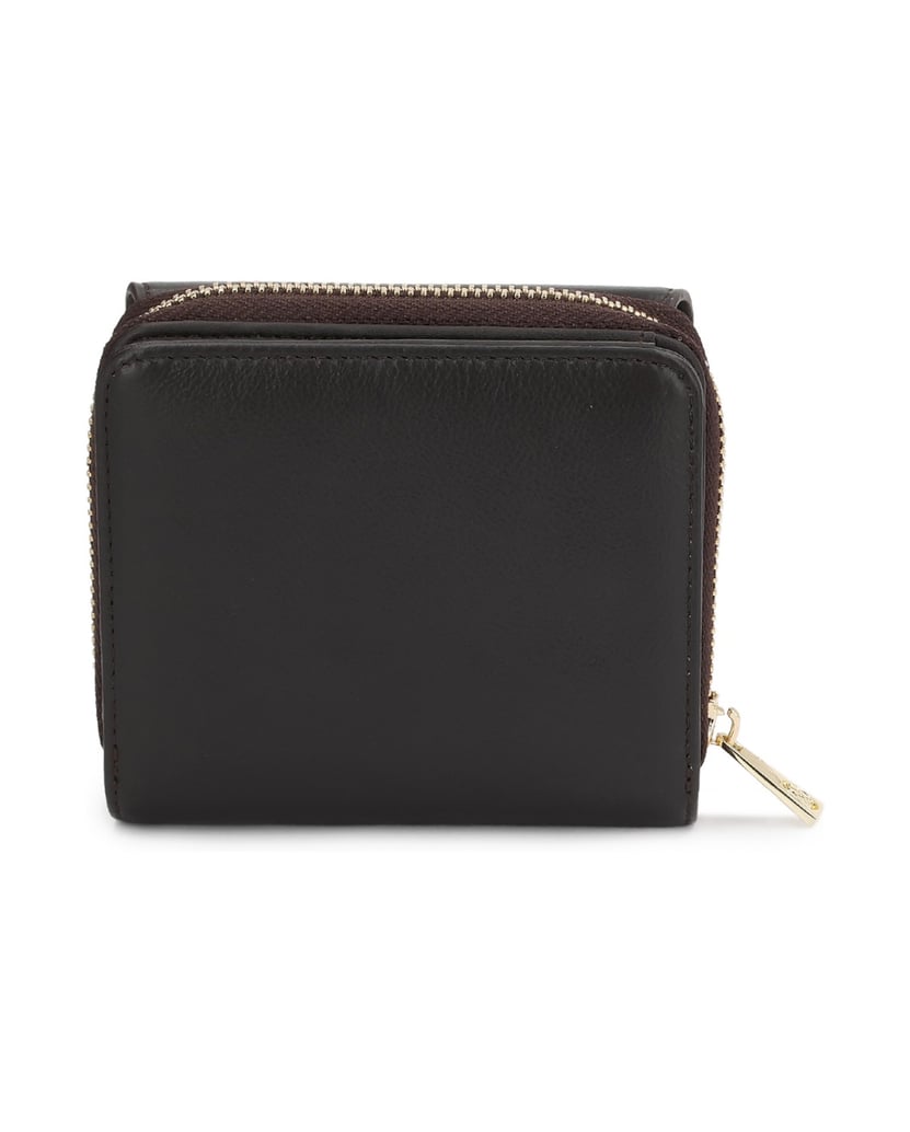 Kazar-Small-wallet-with-a-flap-and-metal-clasp-tmavá-hnedá