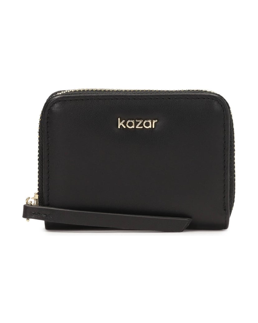 Kazar-Women's-Genuine-leather-wallet-in-black-leather-černá