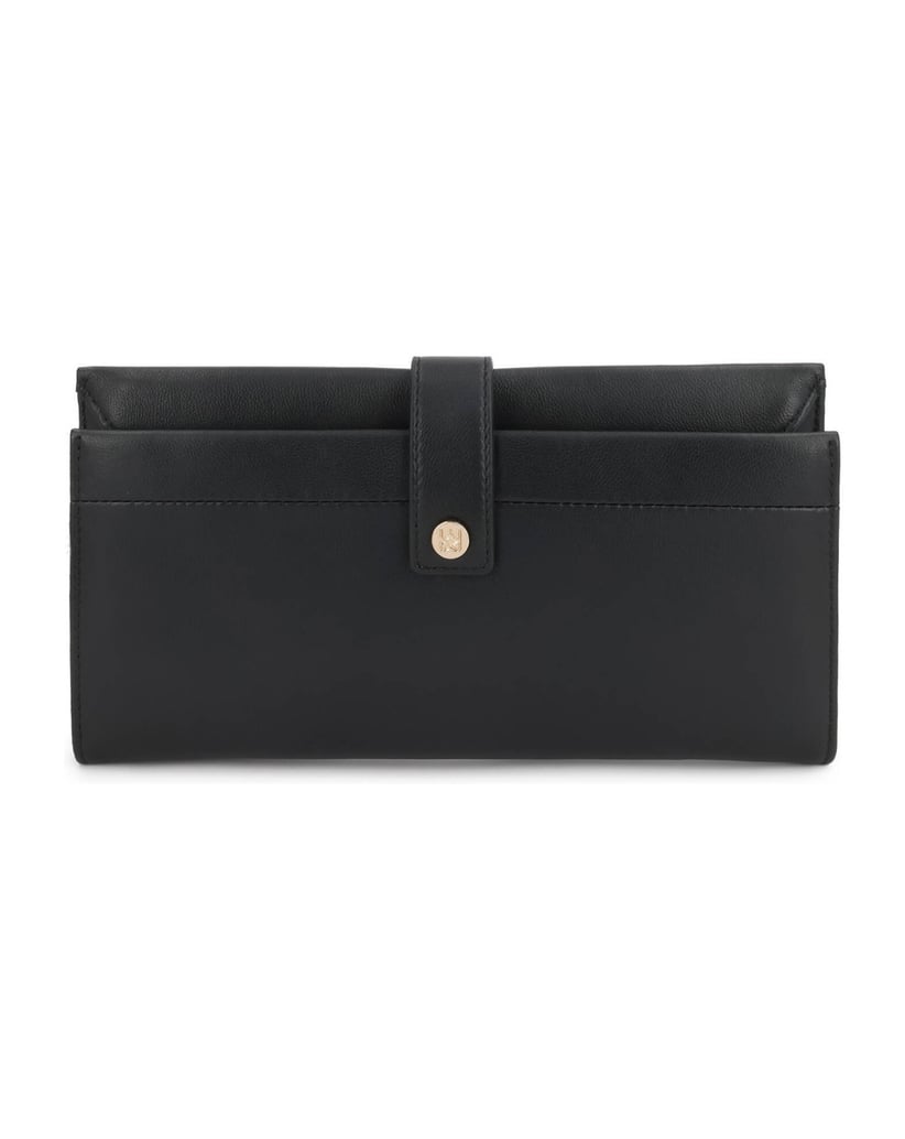 Kazar-Black-oblong-wallet-with-removable-purse-černá