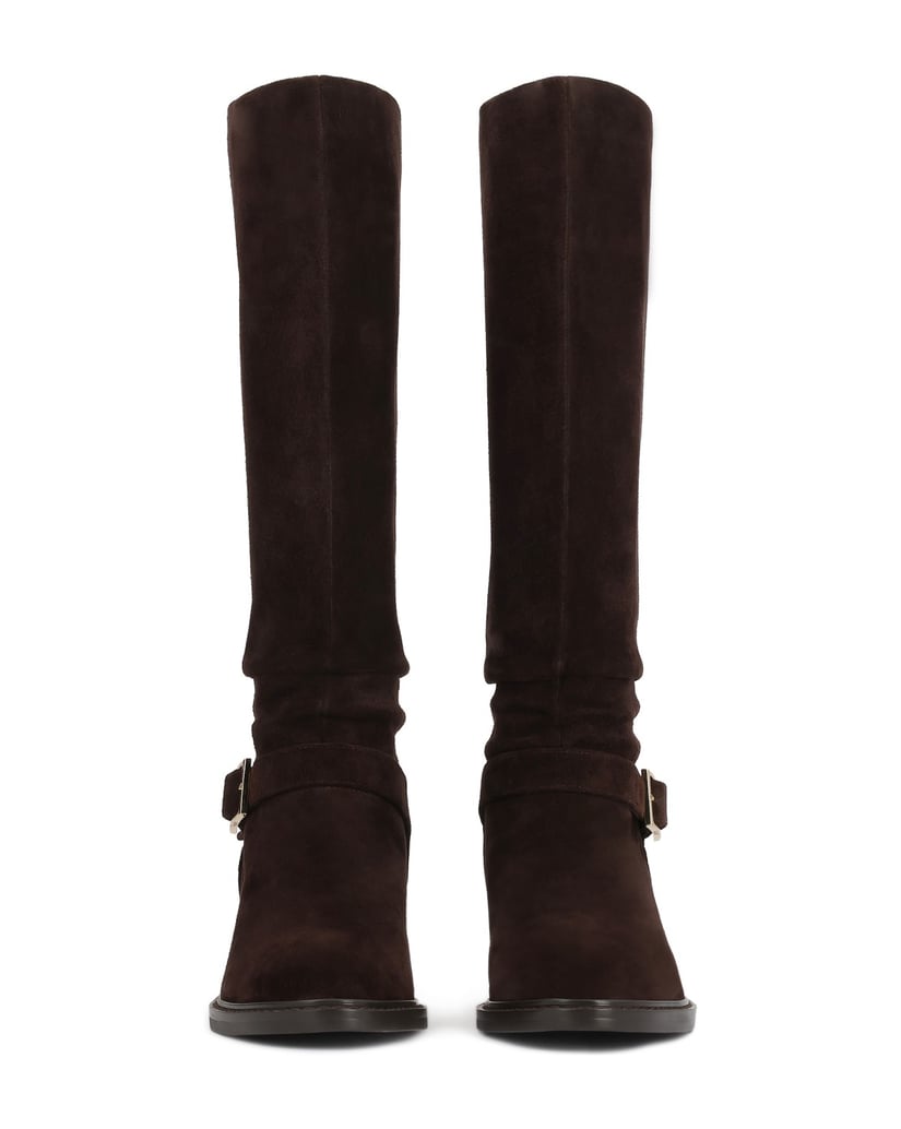 Kazar-Suede-high-boots-in-deep-brown-tmavě-hnědá