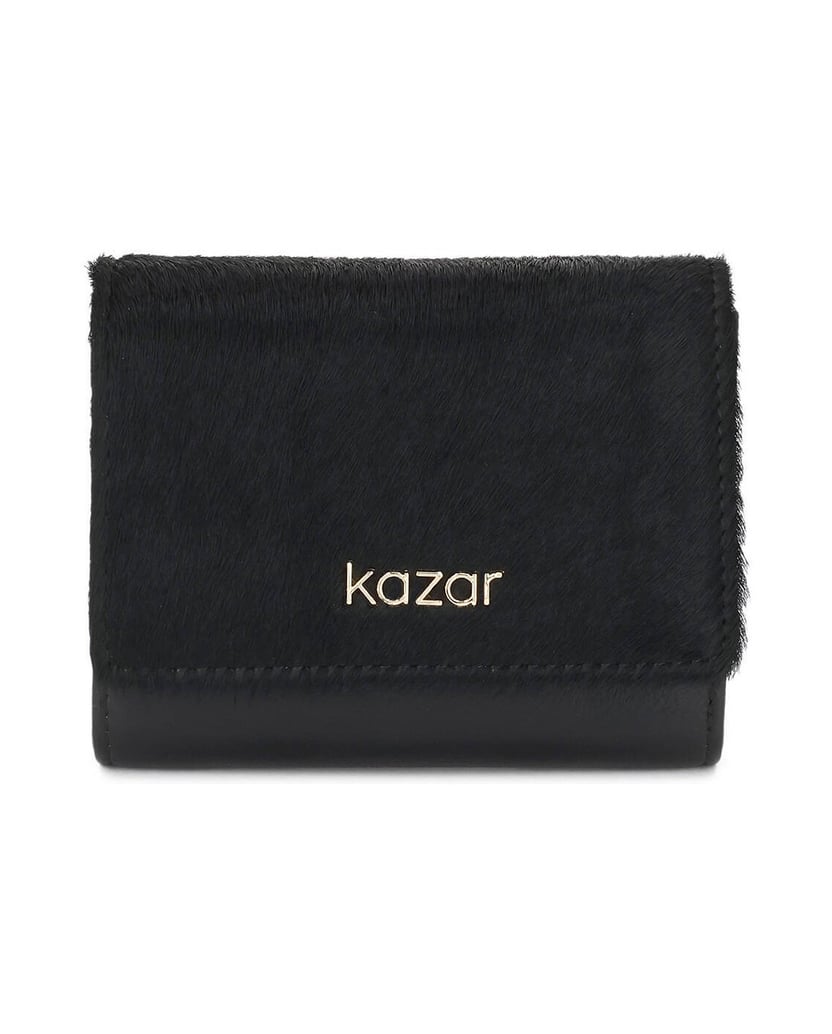 Kazar-Black-wallet-in-leather-with-natural-hair-finish-černá