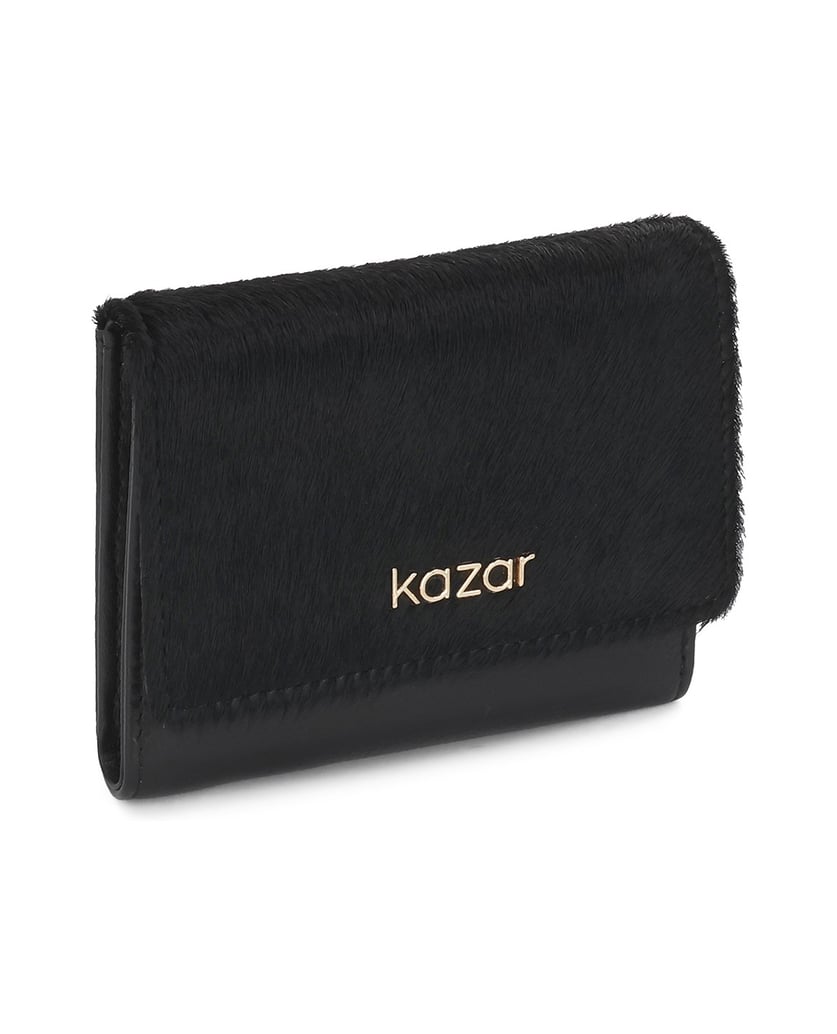 Kazar-Black-wallet-in-leather-with-natural-hair-finish-černá