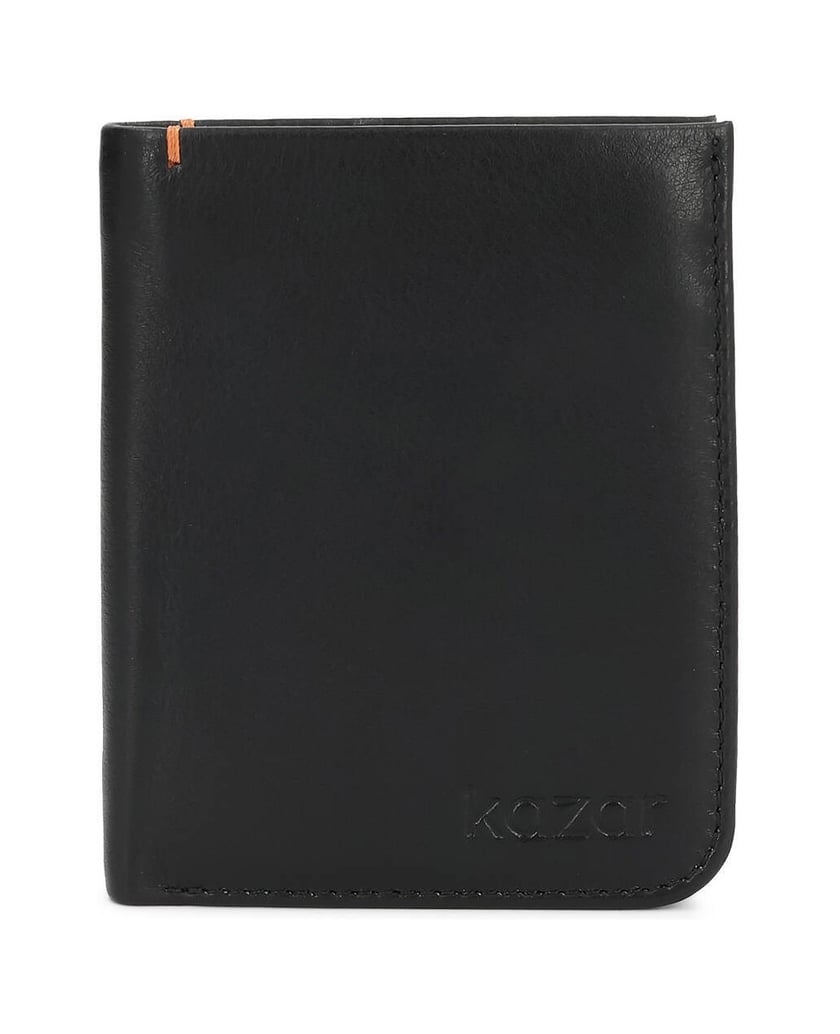 Kazar-Men's-genuine-leather-wallet-with-contrasting-accents-černá