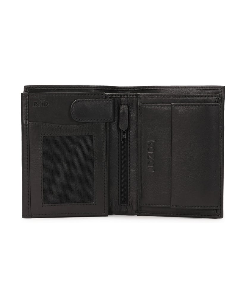 Kazar-Mens-black-wallet-čierna