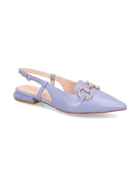 Tosca Blu Glattleder Slingpumps