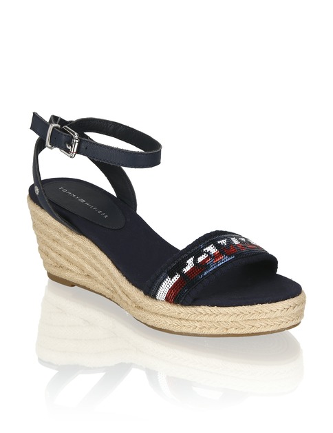 

Tommy Hilfiger TOMMY SEQUINS MID WEDGE SANDAL