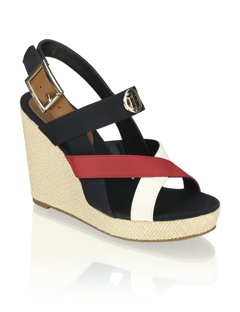 

Tommy Hilfiger BASIC HARDWARE HIGH WEDGE SANDAL