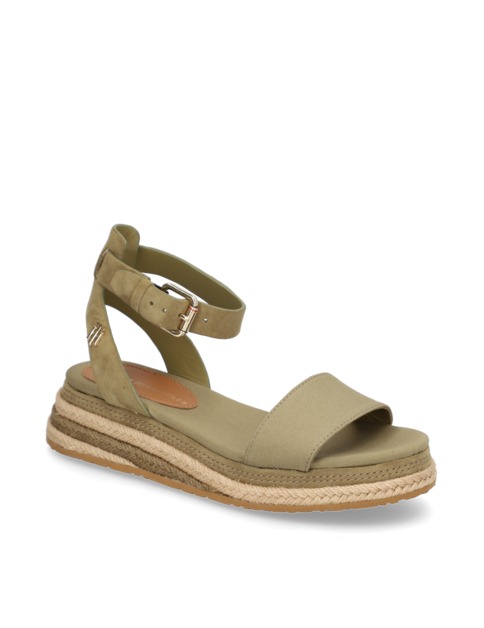 Tommy Hilfiger COLORED ROPE LOW WEDGE SANDAL