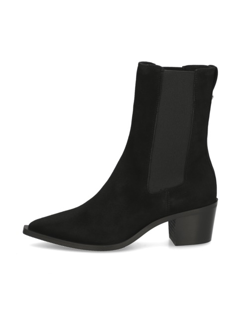 CALVIN KLEIN JEANS HEEL COWBOY BOOT SUEDE