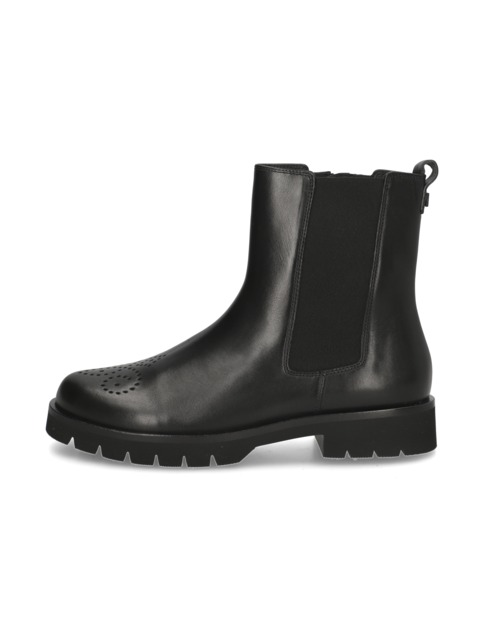 

Högl hladká koža chelsea boots