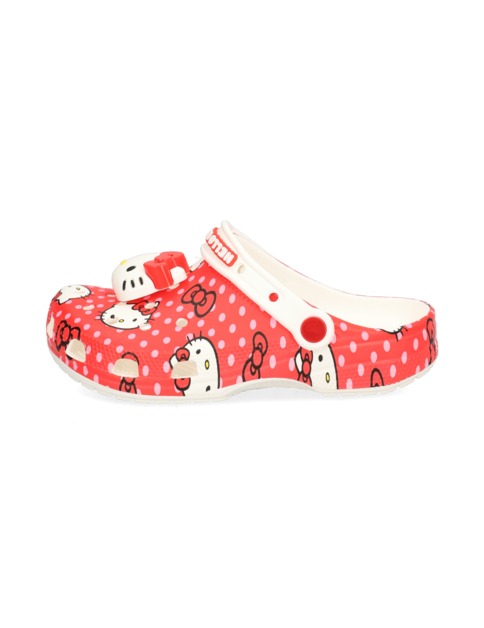 Crocs HELLO KITTY RED CLASSIC CLOG