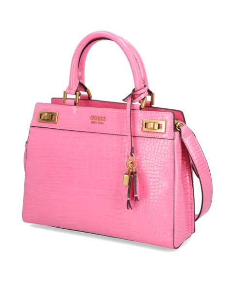 

GUESS KATEY CROC LUXURY SATCHEL