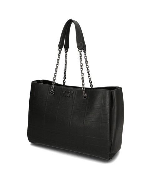 

Calvin Klein RE-LOCK TOTE QUIL