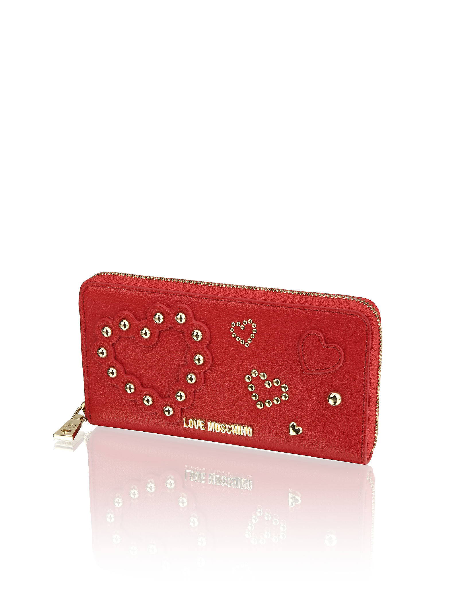 

LOVE MOSCHINO Heart of studs