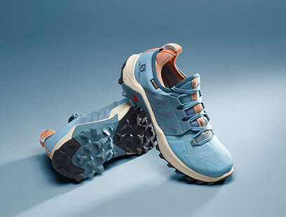 blaue Sneaker von Salomon für Damen