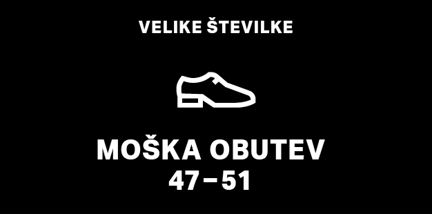 velike številke čevljev za moške v humanic